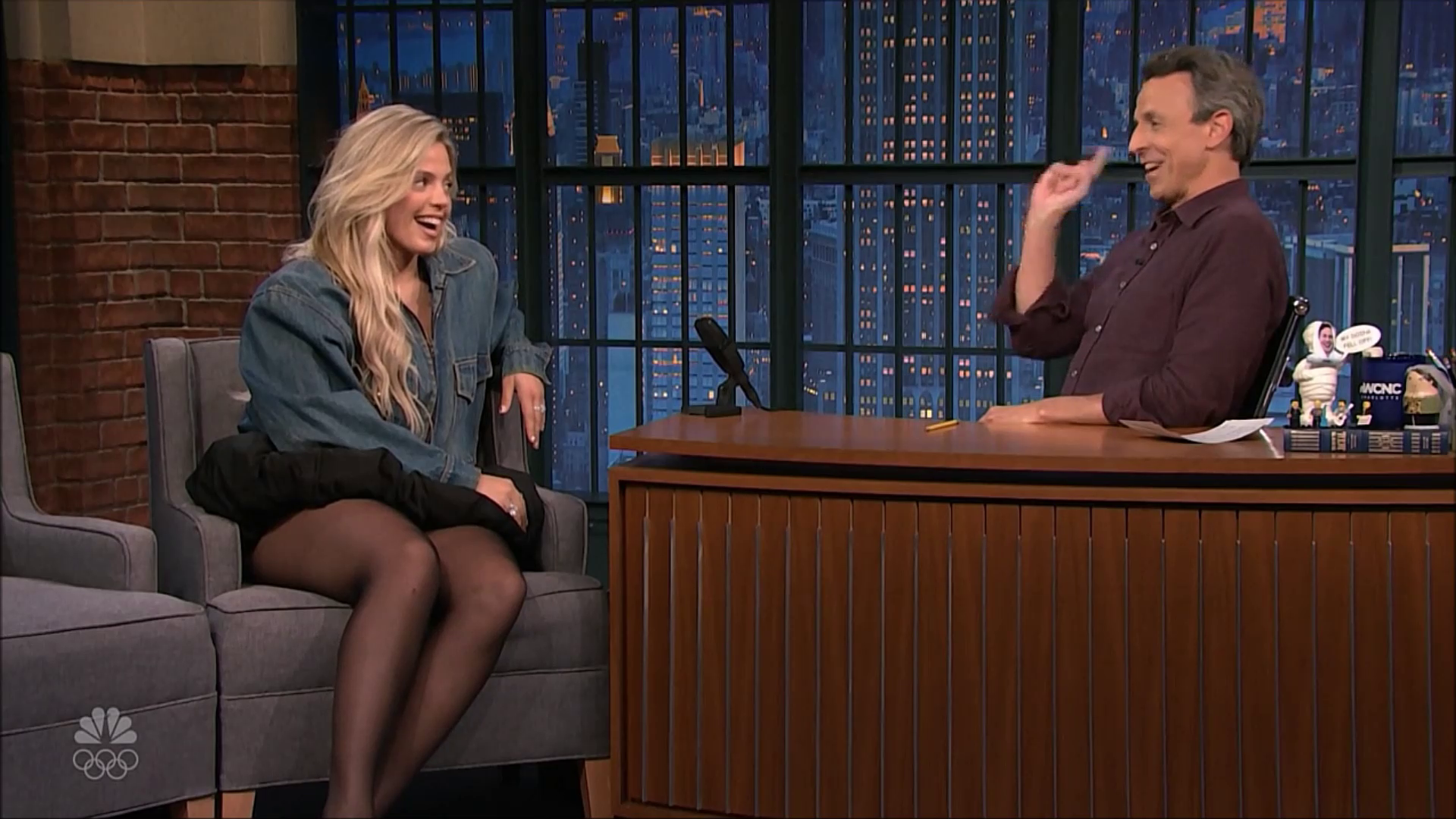 Renee Rapp WOW Sexy Legs and Thighs In Black Pantyhose2025 12 16 21 25 04 304 1