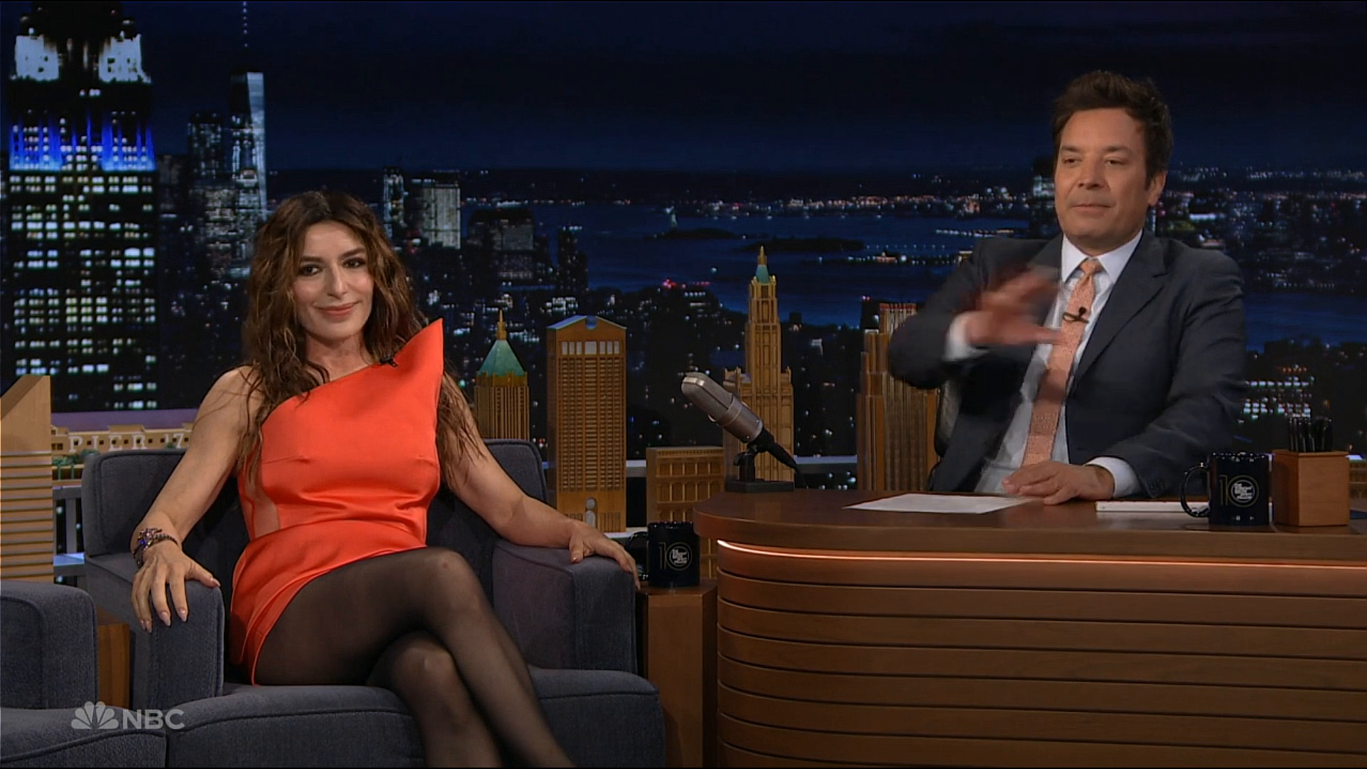 Sabrina Impacciatore Sexy Pantyhose Legs2026 04 15 10 18 26 706 1